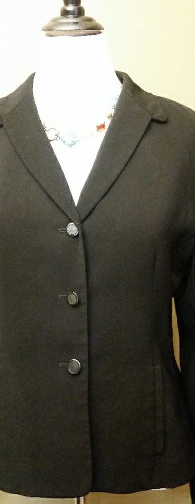 Black Petite Kasper Blazer